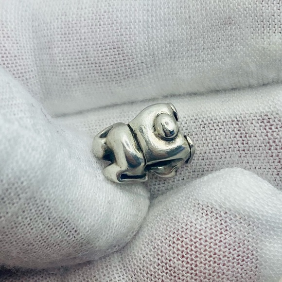 EUC Pandora 790389 Sterling Silver Easter Rabbit Animal Bead/Charm - Retired - Picture 5 of 14